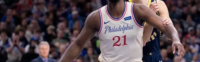  恩比德复出76人终结连败  